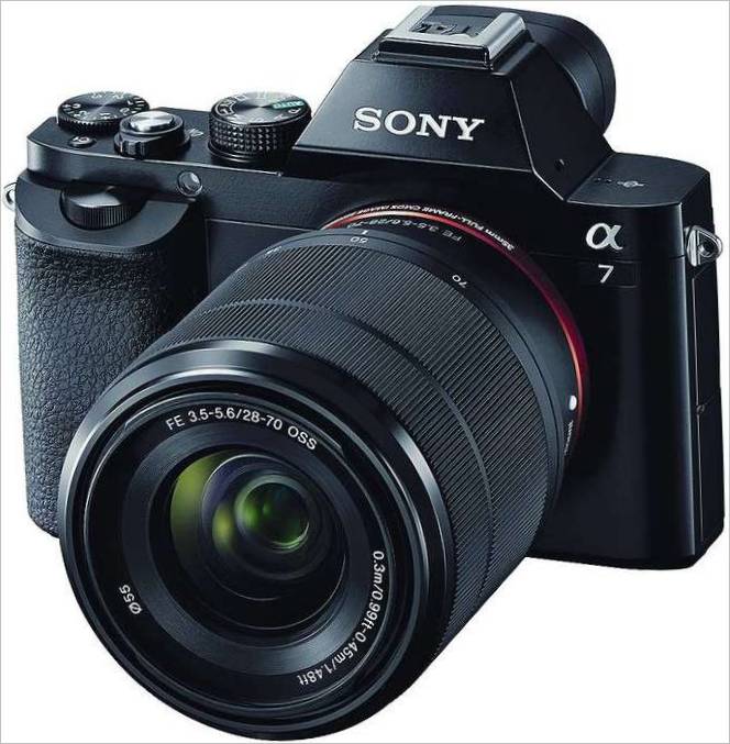 Appareil photo sans miroir Sony ILC-E A7