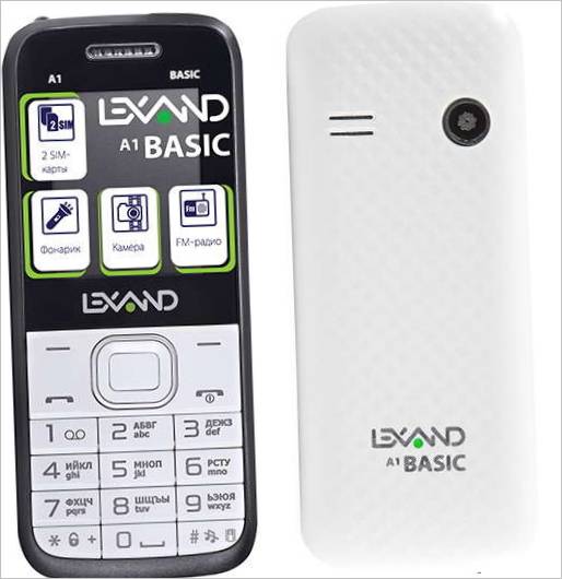 Téléphone mobile Lexand A1 Basic