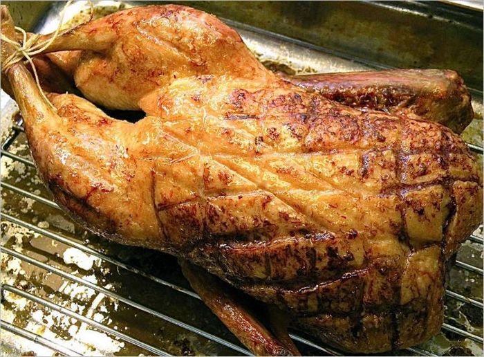 Poulet au four