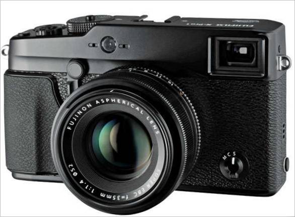 Le boîtier de l'appareil photo sans miroir Fujifilm X-Pro1