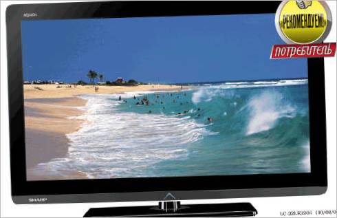 TV LCD Full HD avec rétro-éclairage LED Sharp LC-32LE320