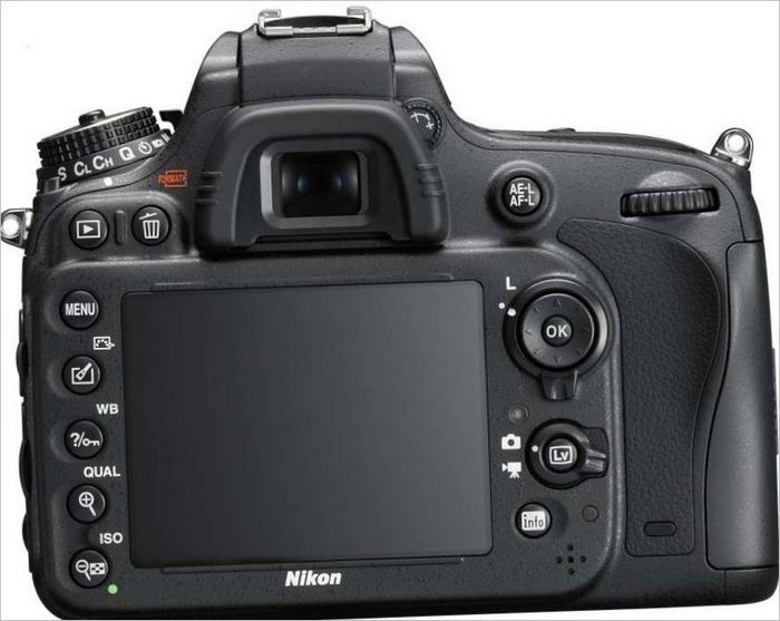 Appareil photo reflex numérique Nikon D600 - affichage