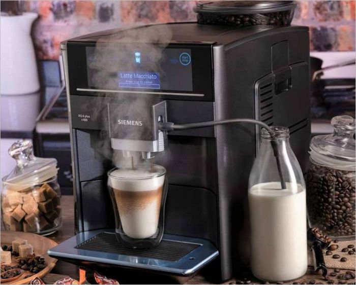 Machine à café latte Siemens TE65