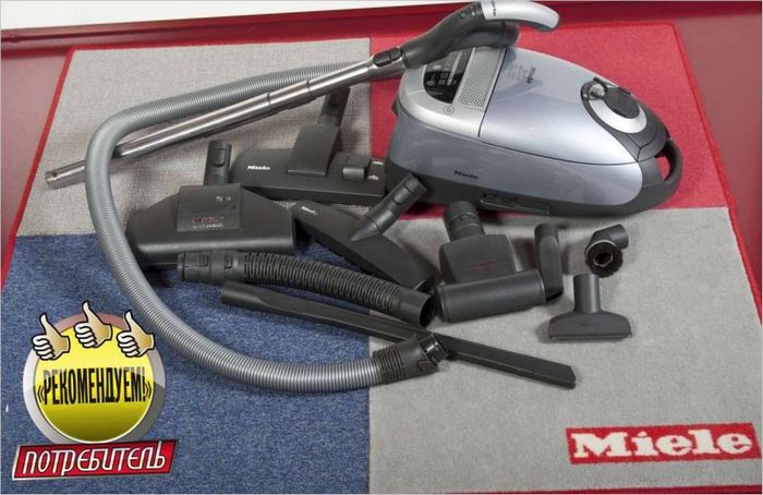 L'aspirateur Miele S 5781 Total Care premium a reçu trois doigts