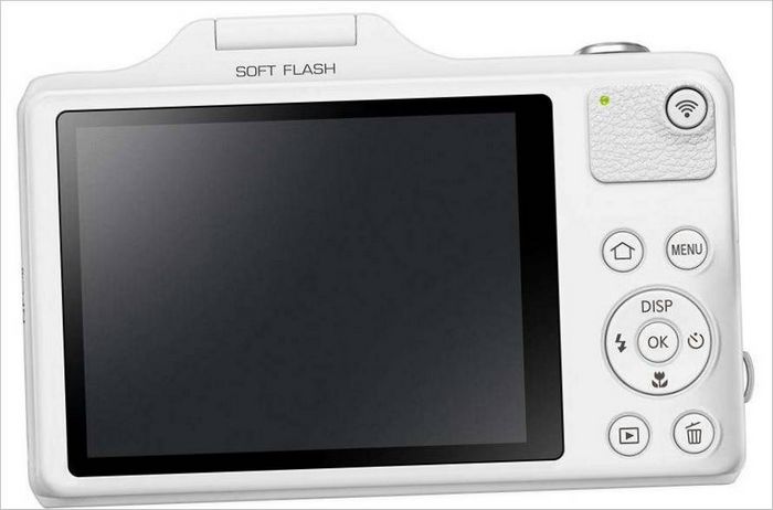 Appareil photo compact Samsung WB50F - affichage