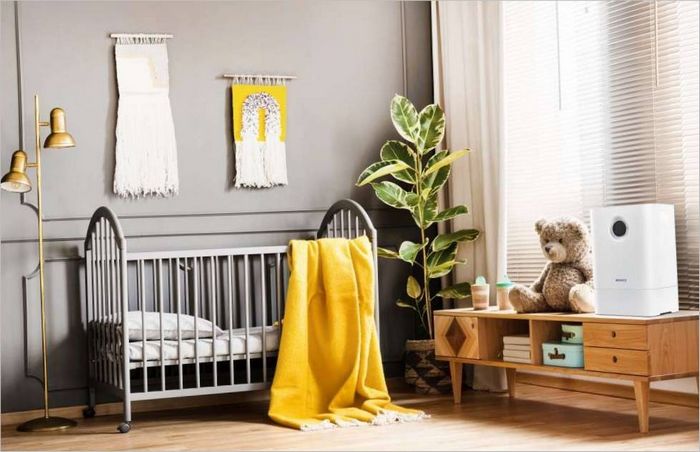 BONECO W200 dans la chambre d'enfant BONECO W200 pour les enfants