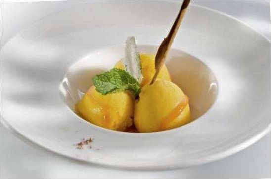Sorbet à la mangue