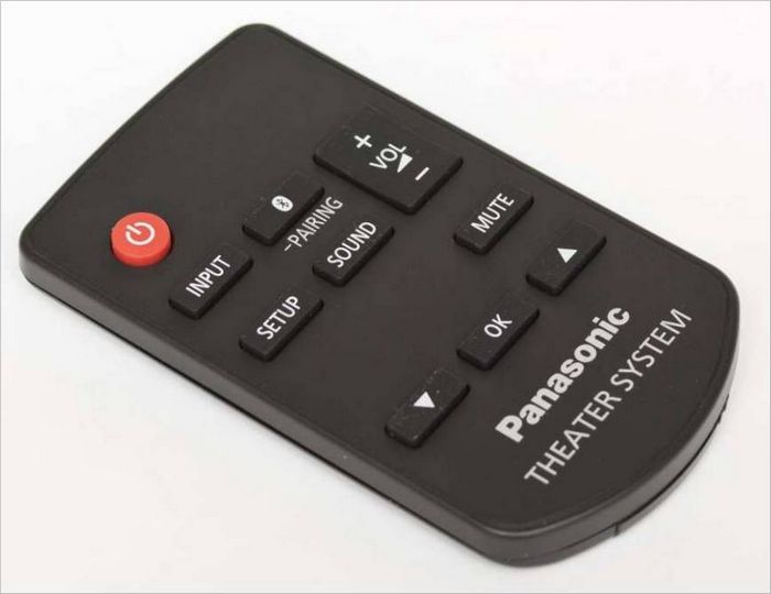 Panasonic SC-HTE80 home cinema - télécommande