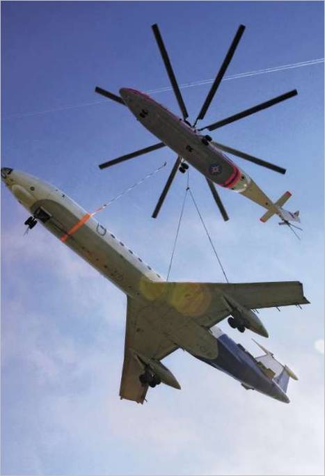 Transport d'un avion d'entraînement