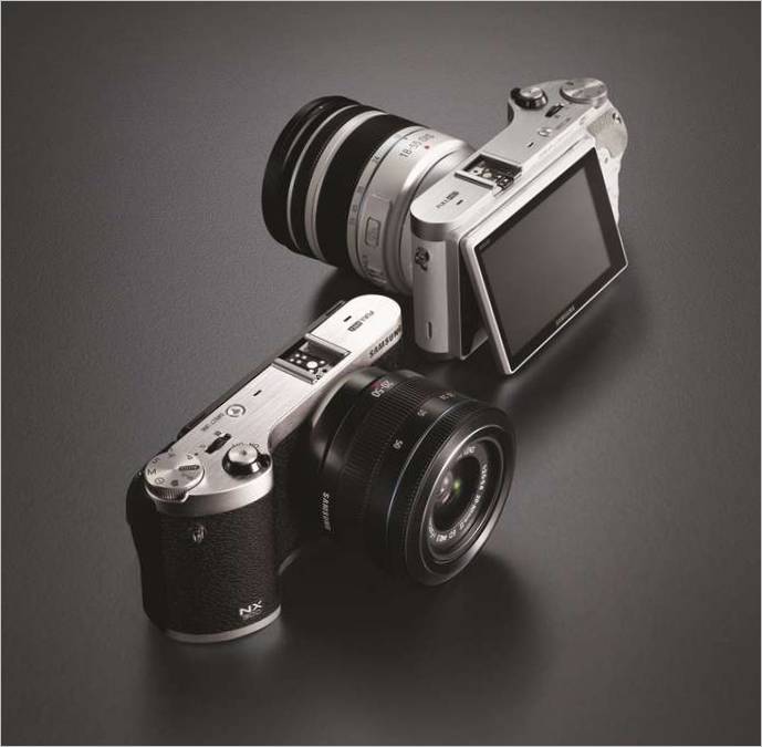 L'appareil photo sans miroir Samsung NX300 - modèles