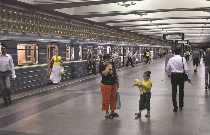 Dans le métro