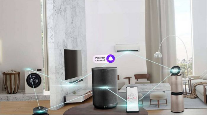 Appareils intelligents de LG LG smart tech