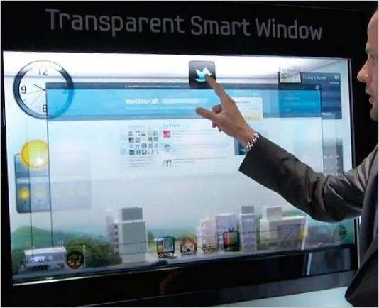 TV transparente Samsung Smart Window