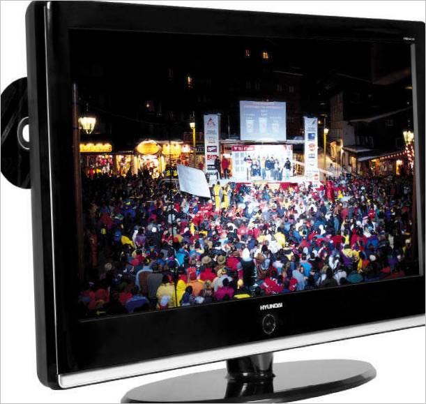 TV LCD avec lecteur DVD intégré Hyundai H-LCDVD3200