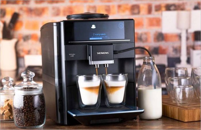 Machine à café cappuccino Siemens TE65