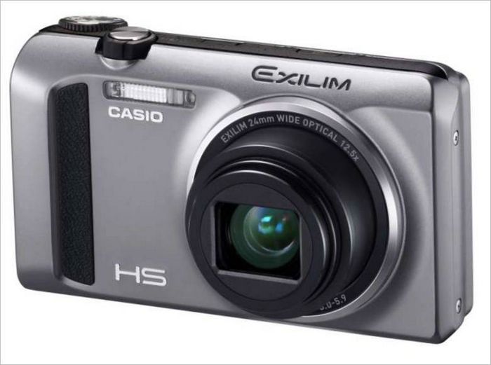 Casio EXILIM EXZR 400 argent appareil photo compact
