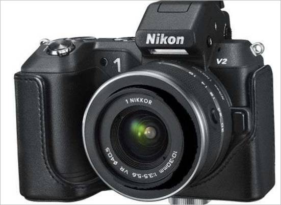 Appareil photo ultra-rapide Nikon 1 V2 - en noir