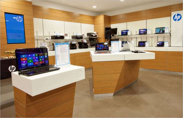 Magasin phare de HP