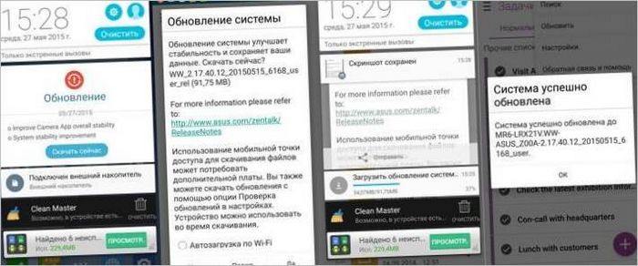 Système d'exploitation et ZenUI