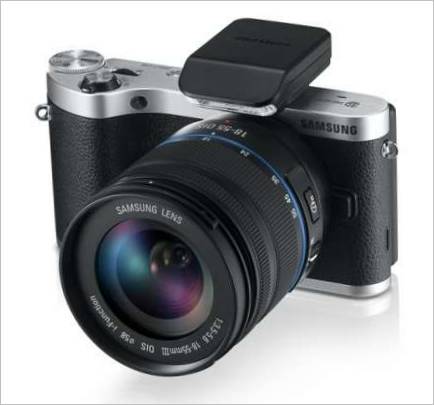 Appareil photo sans miroir Samsung NX300 - affichage