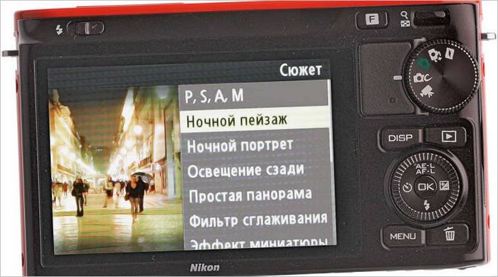 Appareil photo compact Nikon 1 J2 - affichage