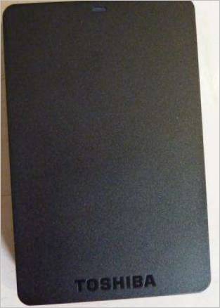 L'extérieur de la Toshiba Stor.E Basics