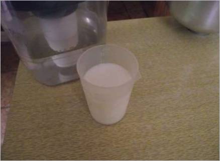 2/3 de lait 1/3 d eau