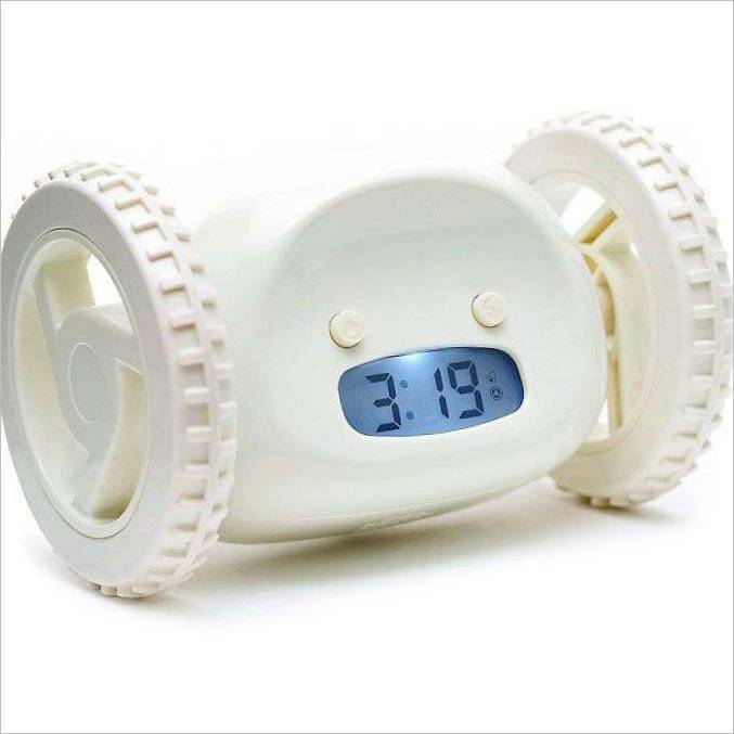 Alarme Clocky Run blanc Alarme Clocky Run blanc