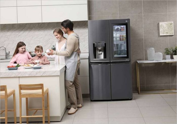 LG InstaView™ Door-in-Door® dans l'habitacle LG InstaView™ Door-in-Door® dans l'habitacle
