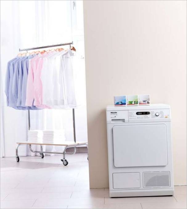 Séchoir Miele Edition 111 à l'intérieur