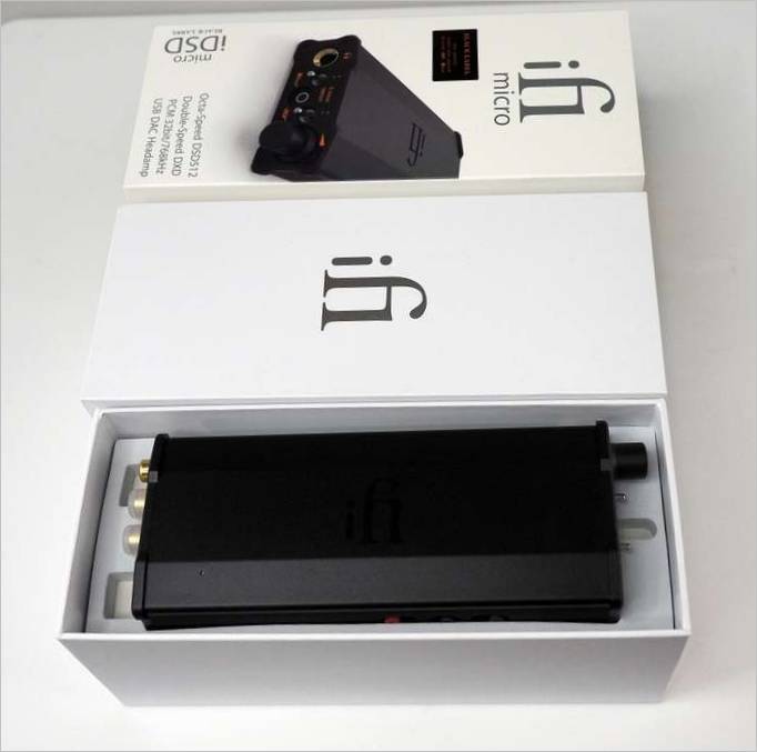 DAC portable iFi micro idsd black labe