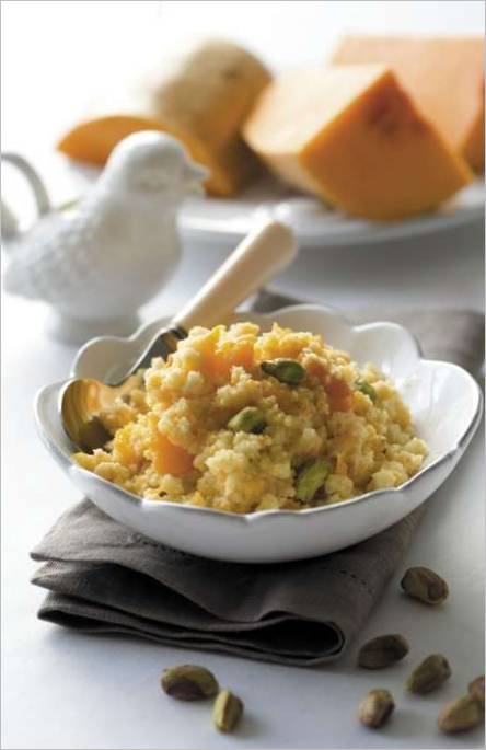Porridge de millet au potiron
