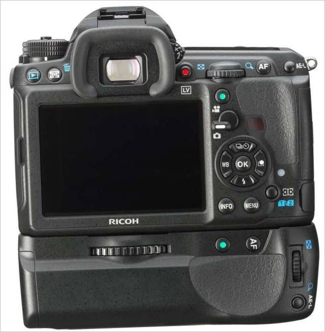 Appareil photo reflex PENTAX K-3 - affichage sur le coussin