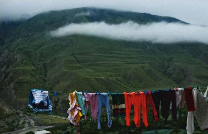 Le village de montagne de Zrykh, République du Daghestan, 2008