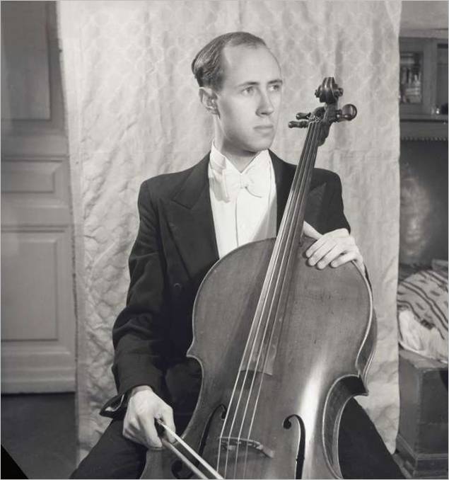 6. Mstislav Rostropovich. 1951