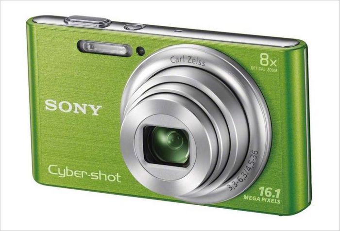 Appareil photo compact Sony W730 vert