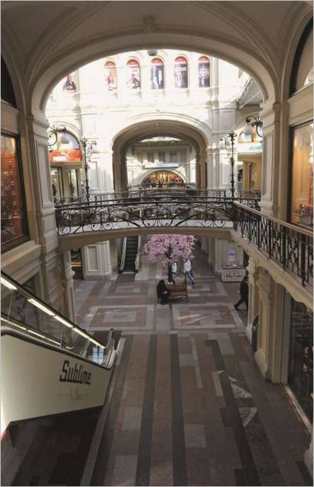 Dans un grand magasin