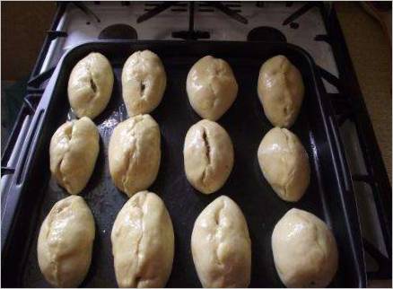 Les galettes vont dans le four