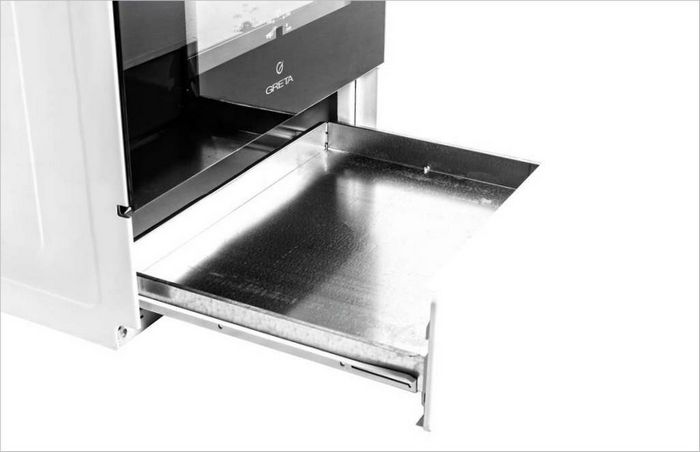 Cuisinière à gaz Greta GG 52 CG 33 W -0A