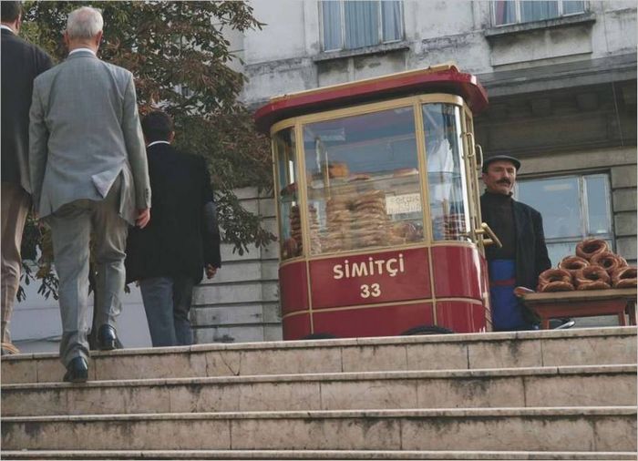 Une scène de rue à Istanbul