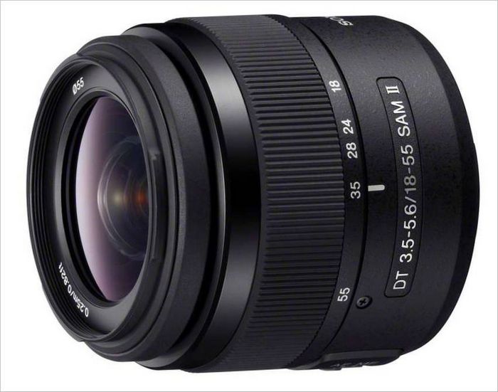 Objectif zoom DT 18-55mm F3.5-5.6 SAM II