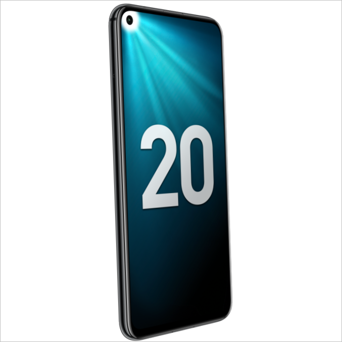 HONOR 20 arrière HONOR 20 retour