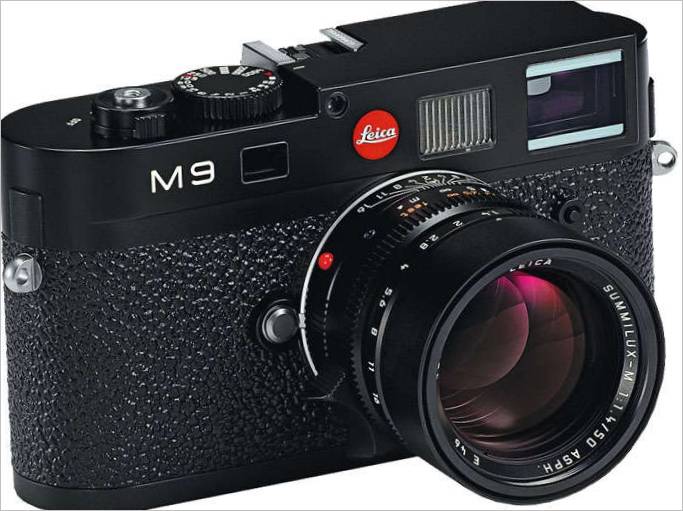 L'appareil photo sans miroir Leica M9 Kit