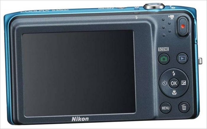 Appareil photo compact Nikon COOLPIX S3500 - affichage