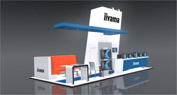 Iiyama présente ses nouveaux produits à Amsterdamiiyama___ISE_2014___stand