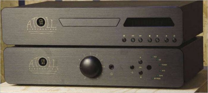 Lecteur CD Atoll Electronique 50SE et amplificateur IN 80SE