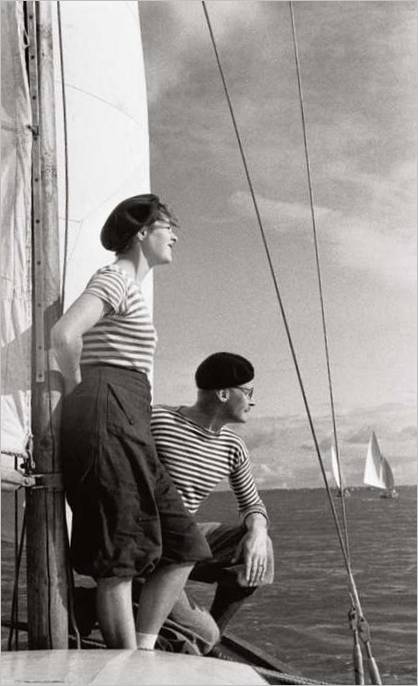 Sous les voiles. Seliger. 1930s