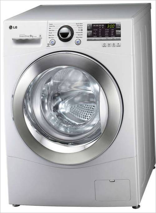 Lave-linge LG F12A8HD à chargement frontal étroit